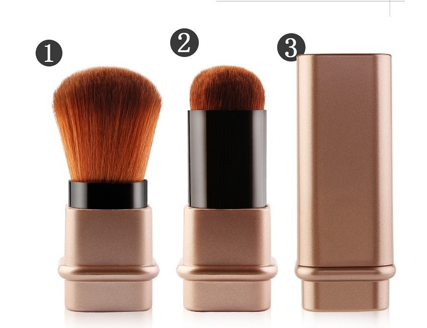Compact Travel Makeup Brush
