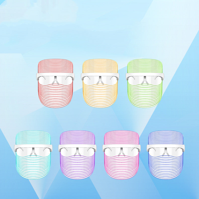 LumaGlow 7-Color LED Face Therapy Mask
