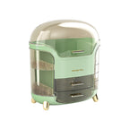 PremiumSense Clear Desktop Makeup Organizer