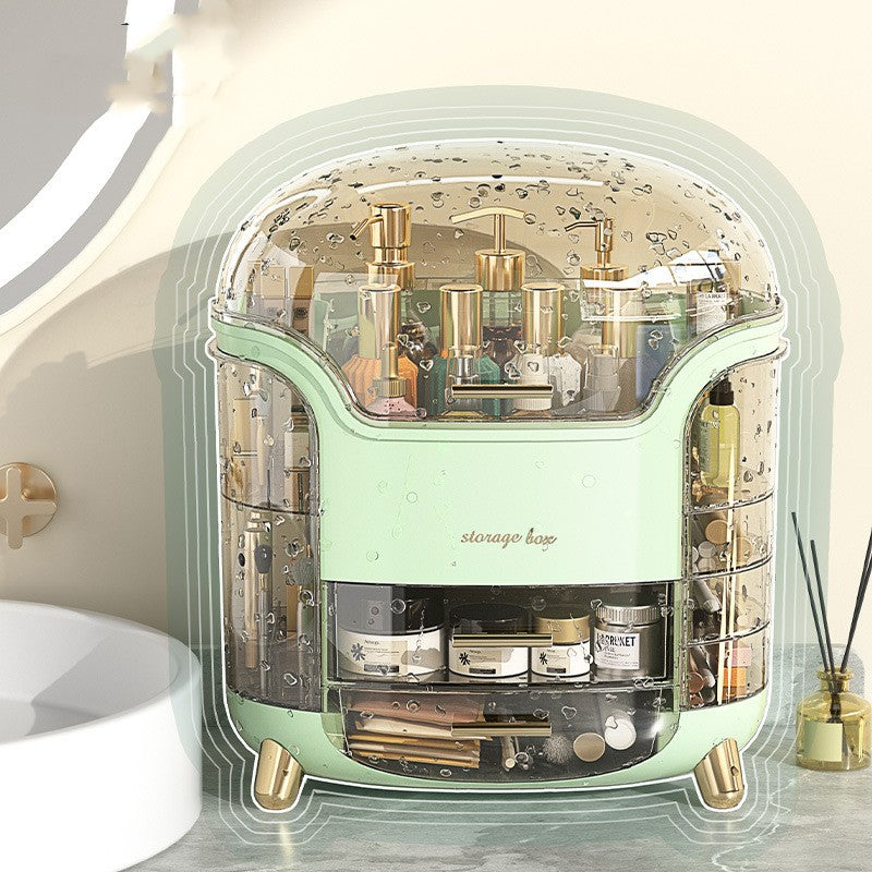 PremiumSense Clear Desktop Makeup Organizer