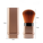 Compact Travel Makeup Brush