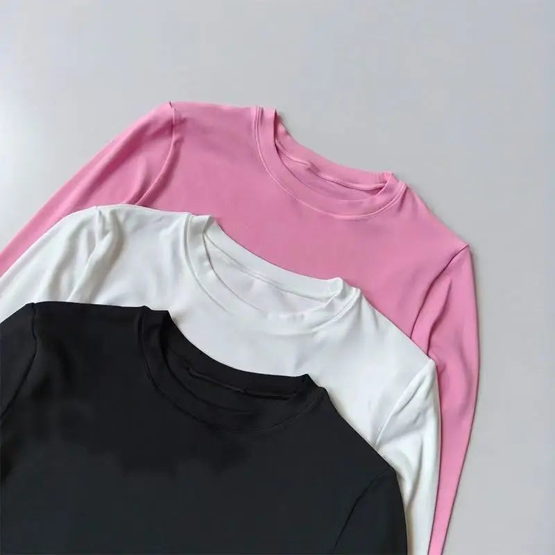 Autumn Fitness Yoga Clothes For Slimming, Quick Drying, Moisture Wicking, Sports Tops For Women, Yoga Clothes, Pilates