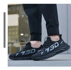 New Summer Mens Breathable Mesh Running Shoes Lightweight Sports Sneakers Fashion Trendy Brand
