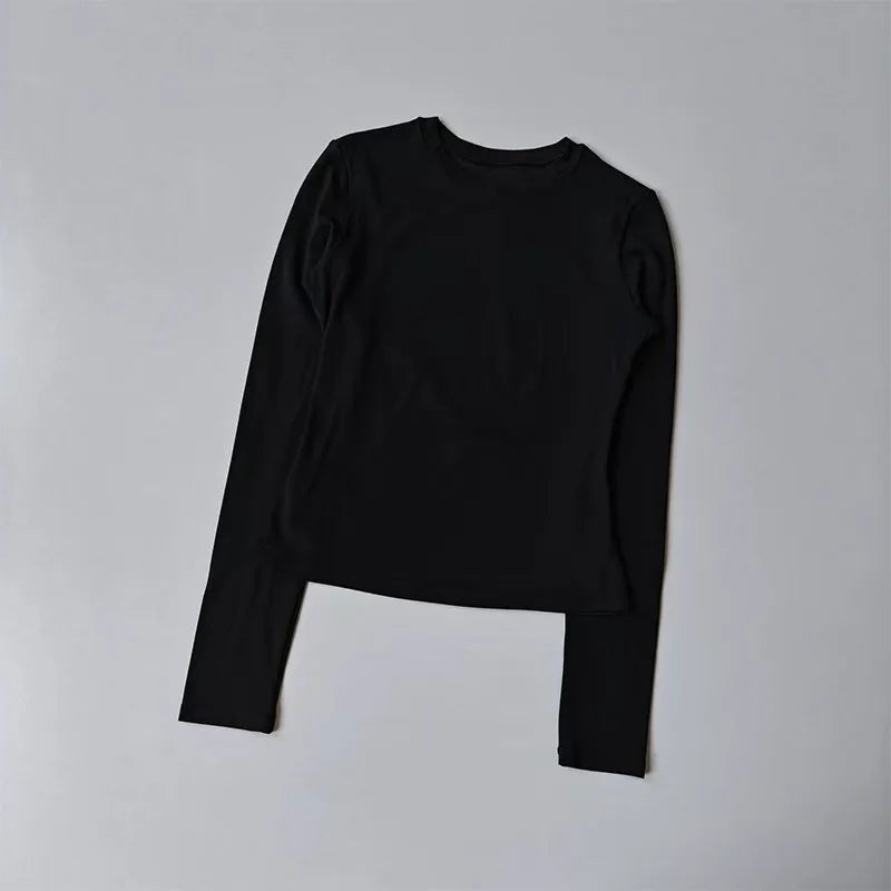 Autumn Fitness Yoga Clothes For Slimming, Quick Drying, Moisture Wicking, Sports Tops For Women, Yoga Clothes, Pilates