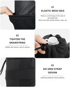 RIDERACE Bike Water Bottle Carrier Pouch Portable MTB Road Cycling Insulated Kettle Bag Riding Equipment Bicycle Handlebar Bag