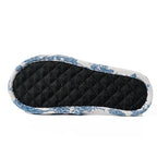 Home Slippers Soft Cotton Floral Floor Shoes Fashion Lightweight Slippers Antislip Indoor Slippers Bedroom Couple Slippers