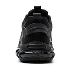 Men's Safety Shoes Protection And Elastic Safety Boots Fashionable Casual Shoes Breathable Odor Protection Men's Work Shoes
