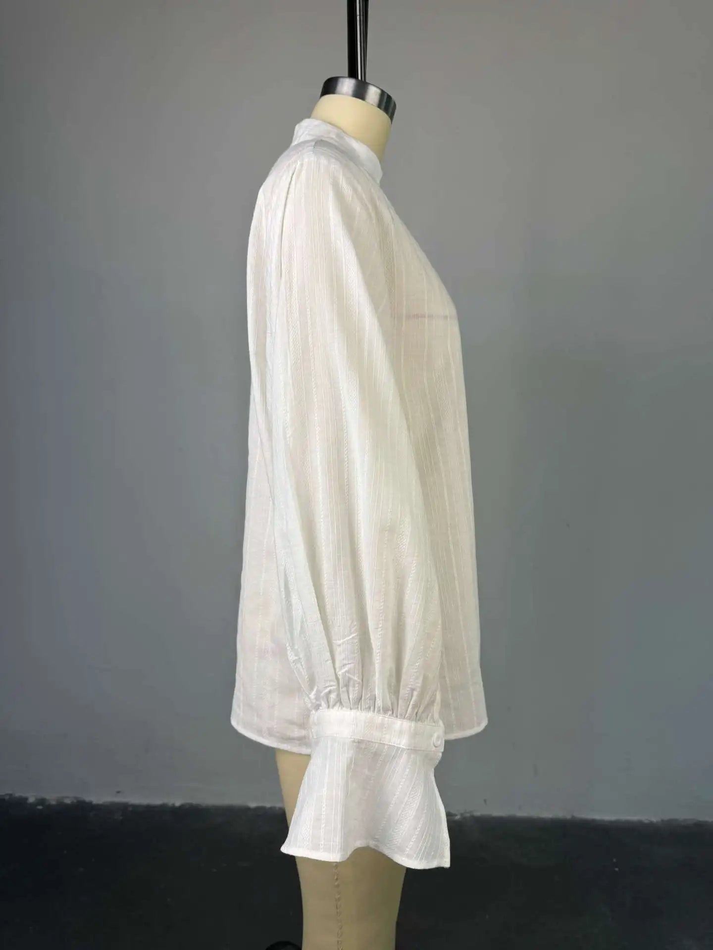 Fashion White Shirts Women Long Sleeve Oversize Blouse 2025 New Spring Summer Basic Tops Cotton Chic Shirt for Women