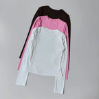 Autumn Fitness Yoga Clothes For Slimming, Quick Drying, Moisture Wicking, Sports Tops For Women, Yoga Clothes, Pilates