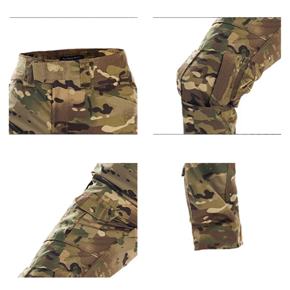 Tactical  Uniform Suits Milit Outdoor Camouflage Suit Hunting Shirts Pants Fish Trainning Airsoft Paintball Clothes Sets