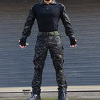 Tactical  Uniform Suits Milit Outdoor Camouflage Suit Hunting Shirts Pants Fish Trainning Airsoft Paintball Clothes Sets