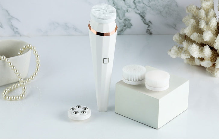 GlowPulse 4 in 1 Electric Facial Cleansing Brush
