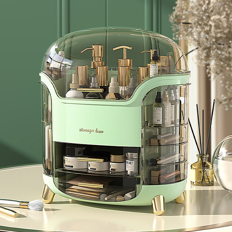 PremiumSense Clear Desktop Makeup Organizer
